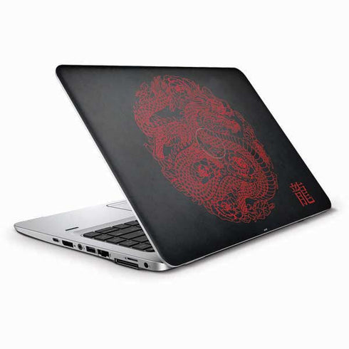 Red Dragon HP Elitebook Skin